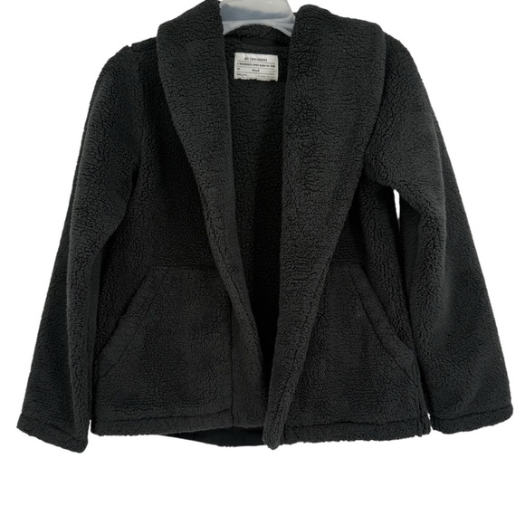 REI Jackets & Blazers - REI Co-Op Women’s Nook Cardigan Jacket Sherpa Fuzzy Teddy Size XS Gray Charcoal